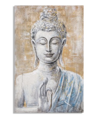 PAINTING ON CANVAS BUDDHA LIGHT -B-