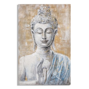 PAINTING ON CANVAS BUDDHA LIGHT -B-