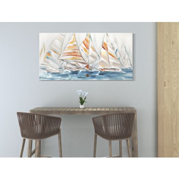 PAINTING ON REGATTA CANVAS