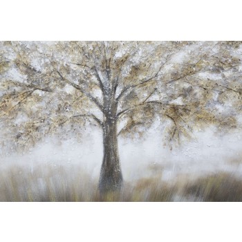 PAINTING ON CANVAS TREE DARK -B-