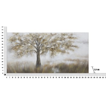 PAINTING ON CANVAS TREE DARK -B-