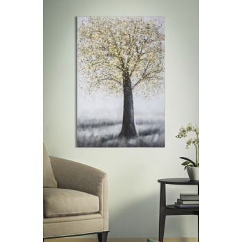 PAINTING ON CANVAS TREE SIMPLE -A-