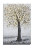 PAINTED ON CANVAS TREE SIMPLE -A-