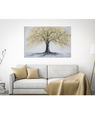 PAINTING ON CANVAS TREE SIMPLE -B-