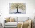 PAINTED ON CANVAS TREE SIMPLE -B-