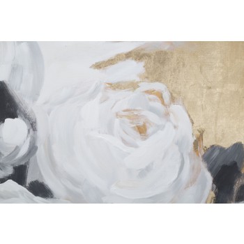 PAINTING ON CANVAS WHITE FLOWER -A-