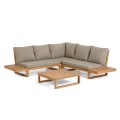 Flaviina 5-seater corner sofa