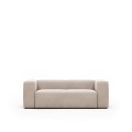 Beige 2-seater Blok sofa 210 cm