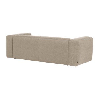 Divano Blok 3 posti beige 240 cm