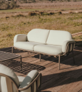 Joncols 2-seater outdoor sofa LA FORMA