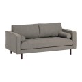 Debra 2 seater light gray sofa 182cm gray