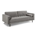 Debra 3-seater velvet sofa