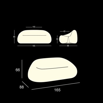 GUMBALL SOFA PLUST WITH LIGHT KIT