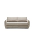 Carlota sofa bed 2 seats in chenille