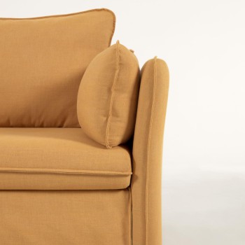 Mustard Tanit sofa bed