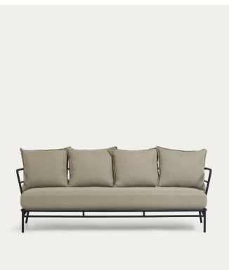 Mareluz sofa in steel