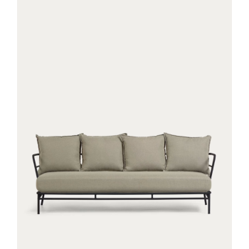 Mareluz sofa in steel