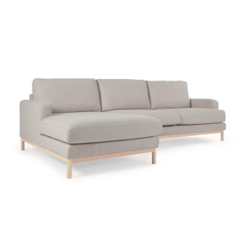 Divano Mihaela 3 posti con chaise longue