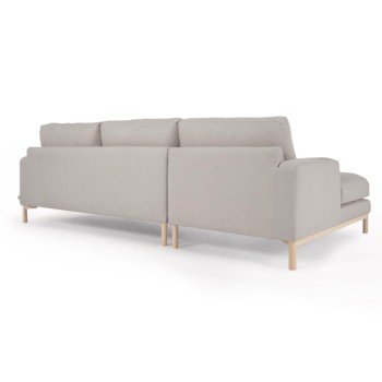 Divano Mihaela 3 posti con chaise longue