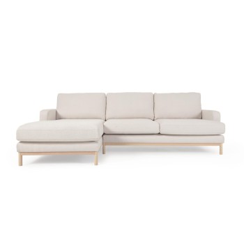 Divano Mihaela 3 posti con chaise longue