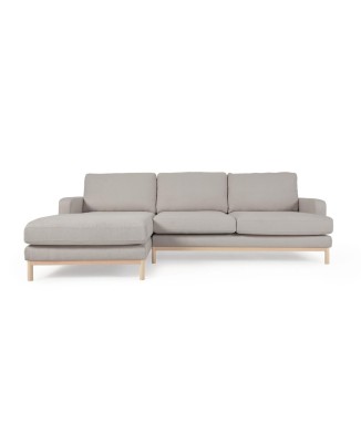 Divano Mihaela 3 posti con chaise longue