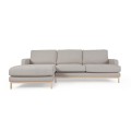 Mihaela 3-seater sofa with chaise longue