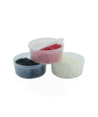 MANE ELASTICS IN 800PCS CAN