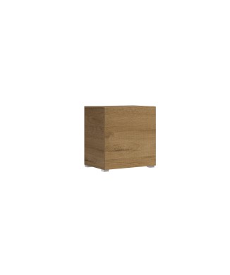 Isoka Elements - Ground base L.60 H.60 P.39.2 with left-right feet Oak Nature