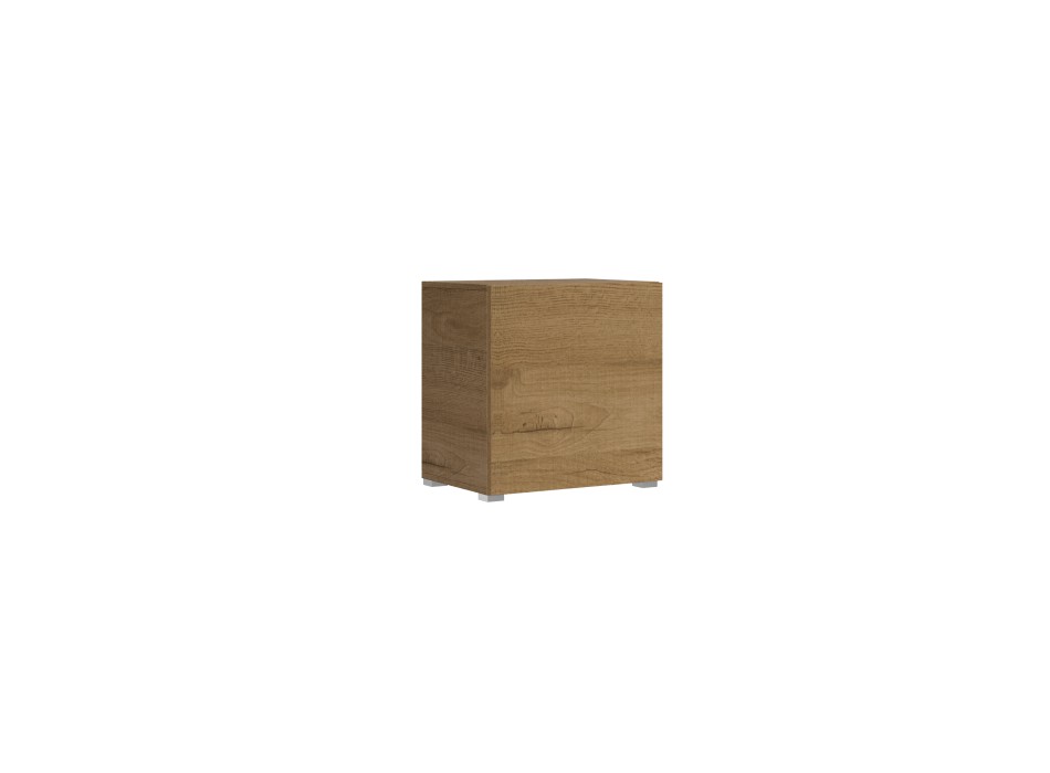 Isoka Elements - Ground base L.60 H.60 P.39.2 with left-right feet Oak Nature