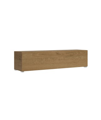 Isoka Elements - Floor standing flap base L.173.6 H.40 P.39.2 with feet in Nature Oak