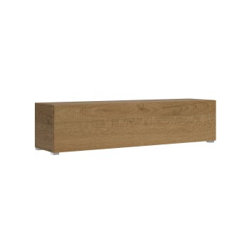 Isoka Elements - Floor standing flap base L.173.6 H.40 P.39.2 with feet in Nature Oak