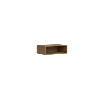 Isoka Elements - Open wall unit L.60 H.20 P.39.2 / L.20 H.60 P.39.2 Nature Oak