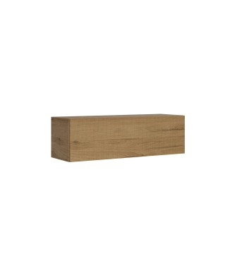 Isoka Elements - Flip-up wall unit L.133.6 H.40 P.39.2 Nature Oak