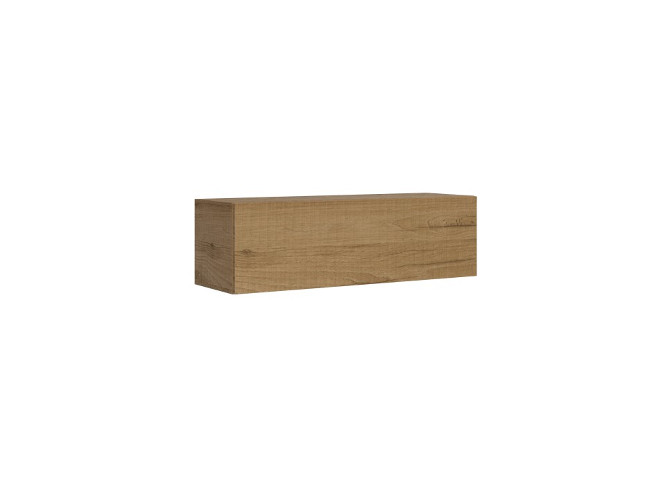 Isoka Elements - Flip-up wall unit L.133.6 H.40 P.39.2 Nature Oak