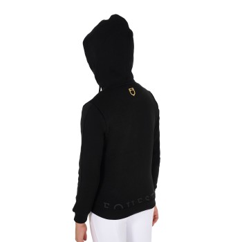 GIRL'S FULL ZIP SWEATSHIRT WITH FLEECE INTERIOR