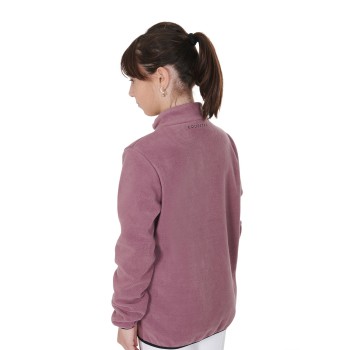 GIRL'S HIGH NECK FLEECE SWEATSHIRT