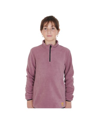 GIRL'S HIGH NECK FLEECE SWEATSHIRT