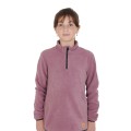 GIRL'S HIGH NECK FLEECE SWEATSHIRT