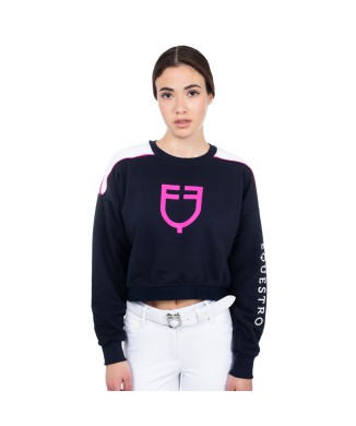 WOMEN'S SWEATSHIRT WITH CREW NECK