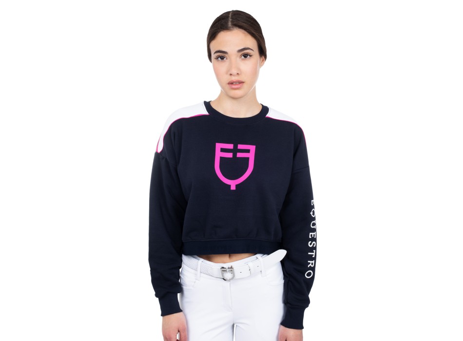 WOMEN'S SWEATSHIRT WITH CREW NECK