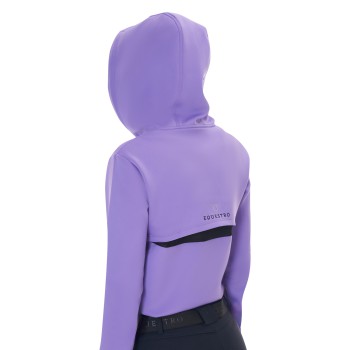 WOMEN'S CUT OUT HOODED SWEATSHIRT