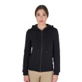 WOMEN'S FULL ZIP SWEATSHIRT WITH FLEECE INTERIOR