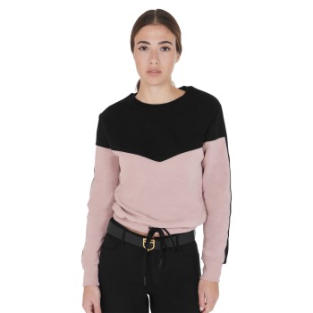 OVERSIZED WOMEN'S SWEATSHIRT WITH CREW NECK