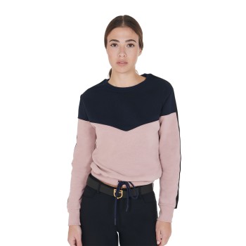 OVERSIZED WOMEN'S SWEATSHIRT WITH CREW NECK