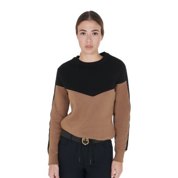 OVERSIZED WOMEN'S SWEATSHIRT WITH CREW NECK