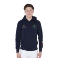 MEN'S SWEATSHIRT WITH MULTILOGO HOOD