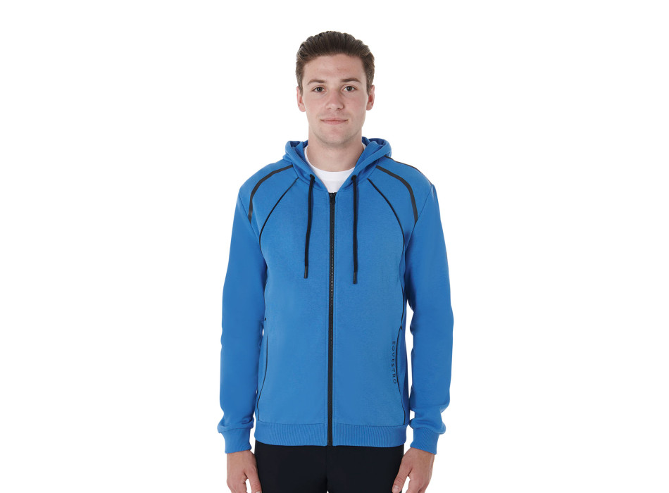 MEN'S SWEATSHIRT WITH FRONT ZIP AND HOOD promo