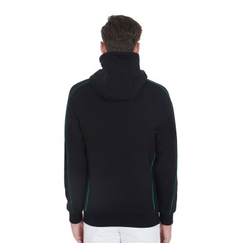 MEN'S SWEATSHIRT IN SOFT COTTON WITH HOOD