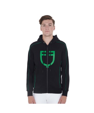 MEN'S SWEATSHIRT IN SOFT COTTON WITH HOOD