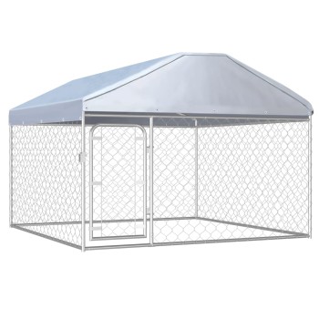 Outdoor Cage with Roof